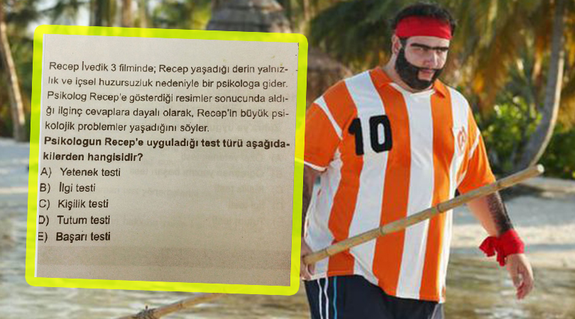 Recep İvedik KPSS’ye Girmemiş