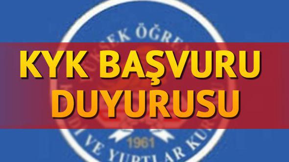 KYK Yurt Başvuruları Ne Zaman Başlıyor?