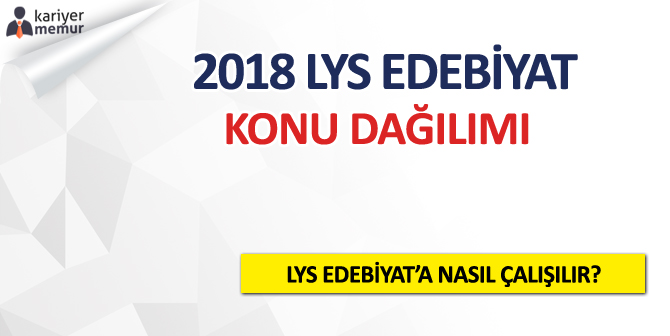 2018 LYS Türk Dili ve Edebiyatı Soru Dağılımı, Nasıl Çalışılmalı?