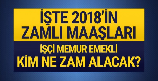 2018’de En Düşük Memur Maaşı Ne Kadar Olacak?