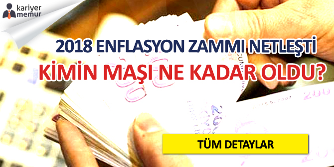 2018 Enflasyon Zammı Netleşti, Memur Maaşına Yansıyacak mı?