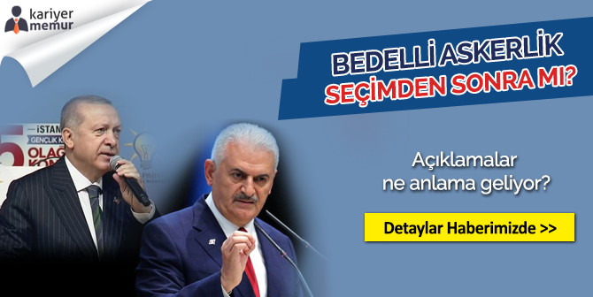 Bedelli Askerlik Seçimden Sonra mı Çıkacak?