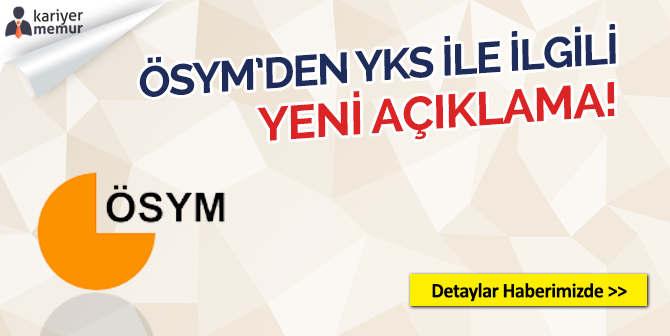 ÖSYM’den YKS’nin Ertelenmesiyle İlgili Yeni Açıklama
