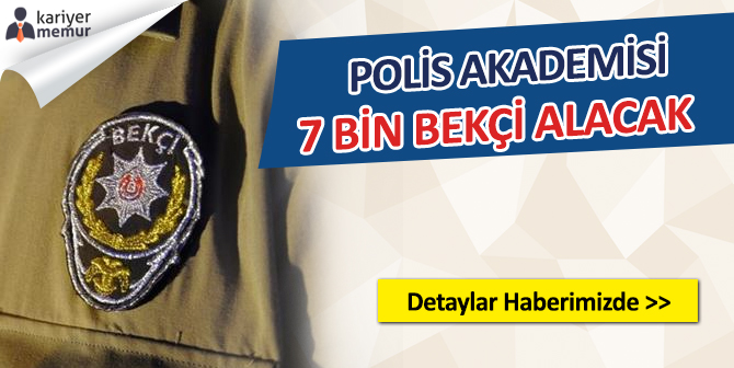 En Az Lise Mezunu 7 Bin Bekçi Alınacak