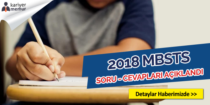 ÖSYM, Diyanet MBSTS 2018 Soru ve Cevapları Erişime Açıldı