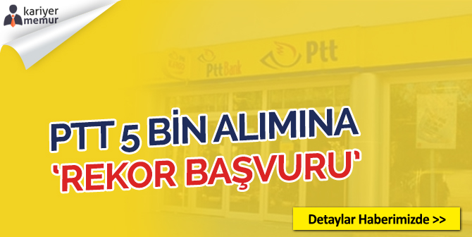 5 bin kişilik kadroya 115 bin başvuru 5 bin kişilik kadroya 115 bin başvuru