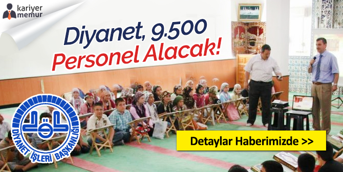 Diyanet, 9500 KKÖ, İmam-hatip ve Müezzin-Kayyım Alımı Yapacak