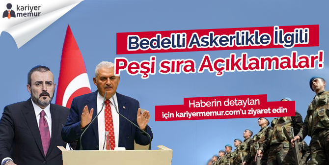 Bedelli Askerlikle İlgili 2 İsimden Art Arda Açıklamalar
