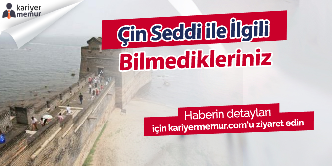 Çin Seddi Sınırları