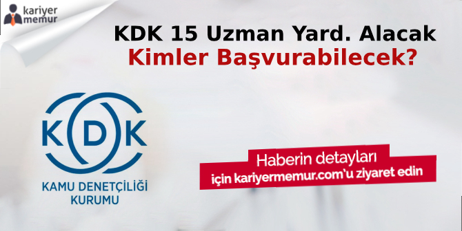 Kamu Denetçiliği Kurumu 15 Uzman Yardımcısı Alacak