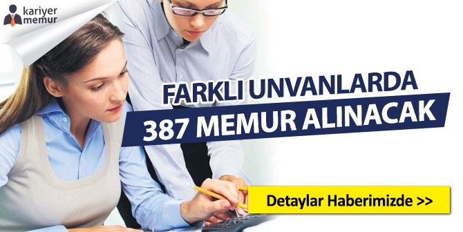 Diyarbakır Belediyesi Farklı Unvanlarda 387 Memur Alacak