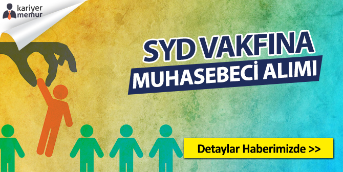 Tarsus SYDV Muhasebeci Alımı Yapıyor