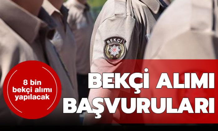 2019 Yılı 8 Bin Bekçi Alımı Daha Yapılacak!
