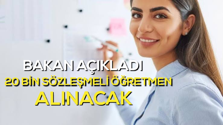 2019 Yılında 20 Bin Sözleşmeli Öğretmen Ataması Yapılacak!