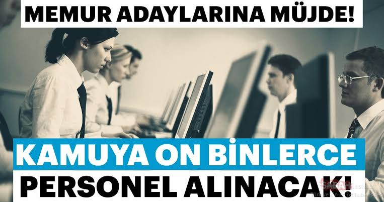 10.371 Memur, Polis ve Kamu Personeli Alımı Başvuruları Devam Ediyor