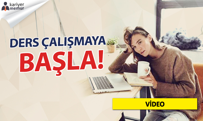 Ders Çalışmak için Motivasyon Şart!