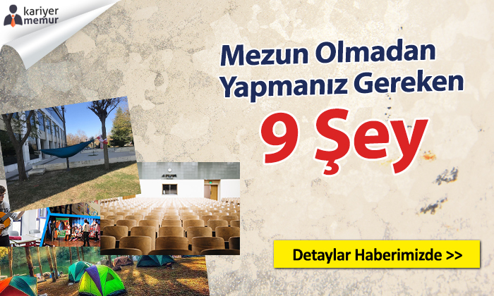 Üniversitede Mutlaka Yapmanız Gereken Şeyler