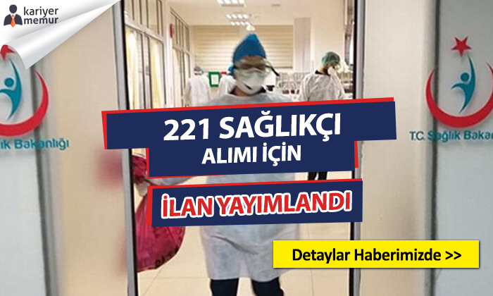 Ege Üniversitesi 221 Sağlıkçı Alacak