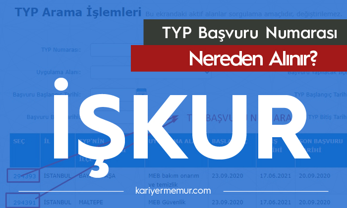 TYP Numarası Nereden Alınır?