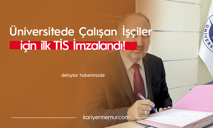 Sinop Üniversitesi 4D Sürekli İşçi Toplu İş Sözleşmesi İmzalandı