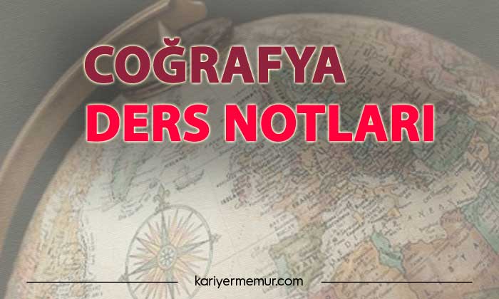 Çevre Sorunları Coğrafya Ders Notları