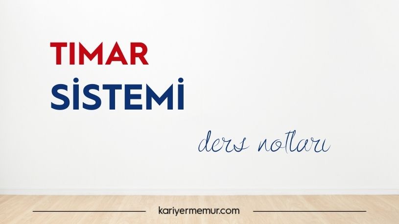 Tımar Sistemi