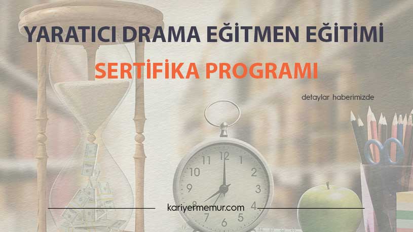 Yaratıcı Drama Eğitmen Eğitimi Sertifika Programı