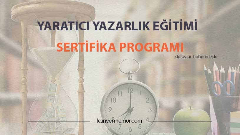 Yaratıcı Yazarlık Eğitimi Sertifika Programı