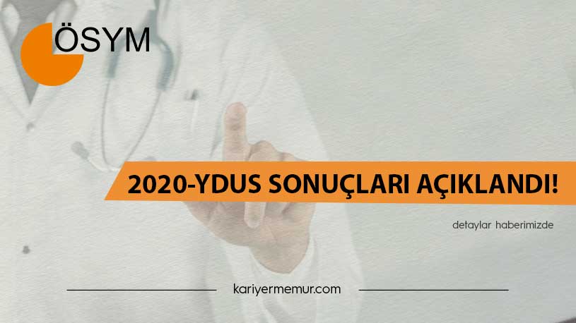 2020-YDUS Sonuçları Açıklandı!