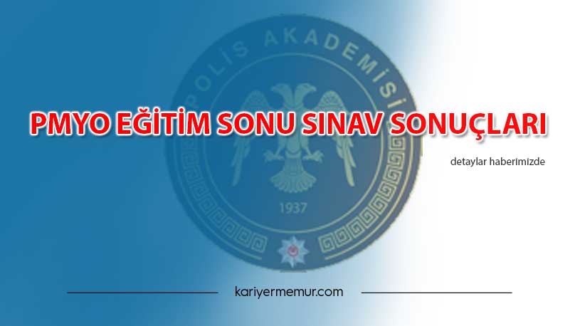 PMYO Eğitim Sonu Sınav Sonuçları
