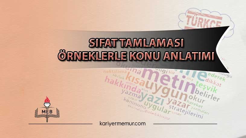 Sıfat Tamlaması Örneklerle Konu Anlatımı