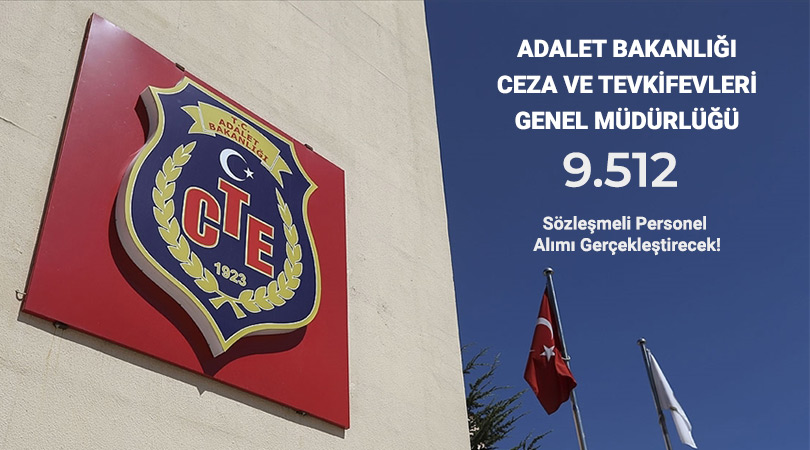 Adalet Bakanlığı, 9.512 Sözleşmeli Personel Alımı için Sınav Düzenliyor: Başvuru ve Şartlar Açıklandı!